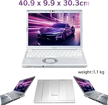 Amazon.co.jp: 【整備済み品】パナソニック 軽量化 ノートPC レッツ